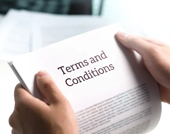 Our Terms and Conditions
