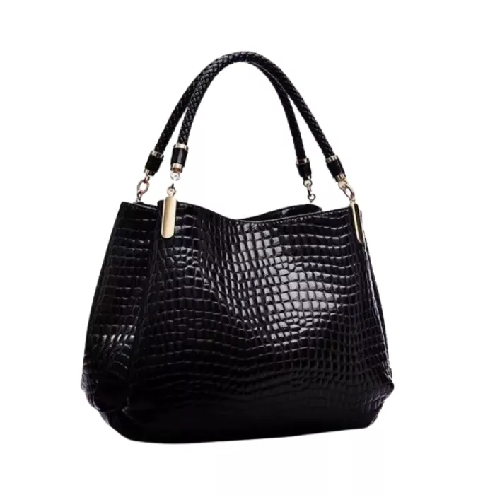Croc Print Women's Tote – Large Shoulder Bag