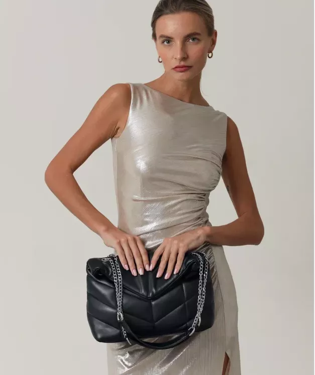 Women Lambskin Crossbody Bag – Classic Versatile Underarm Purse