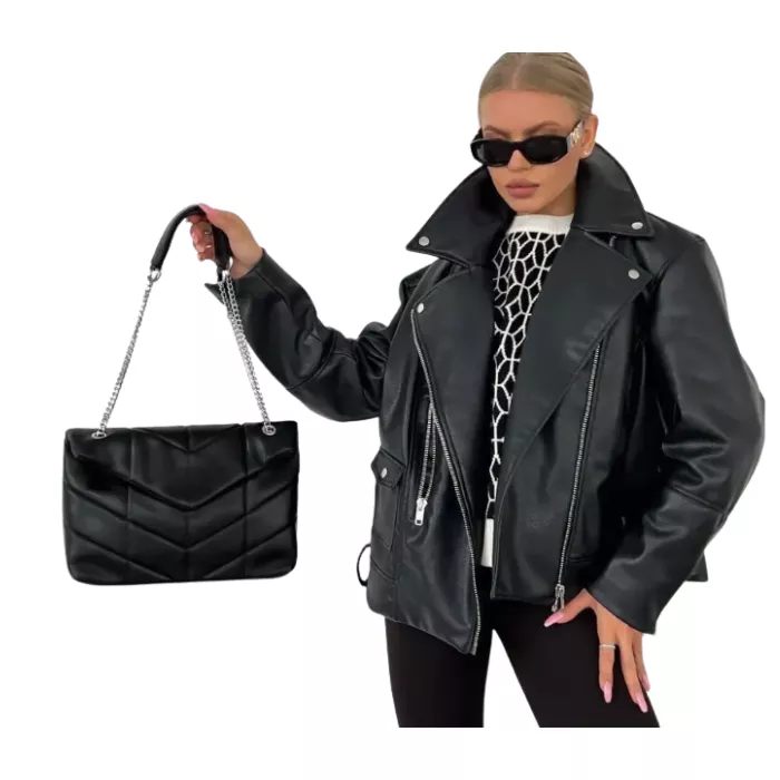 Women Lambskin Crossbody Bag – Classic Versatile Underarm Purse