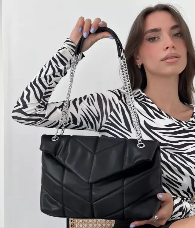 Women Lambskin Crossbody Bag – Classic Versatile Underarm Purse pic 3