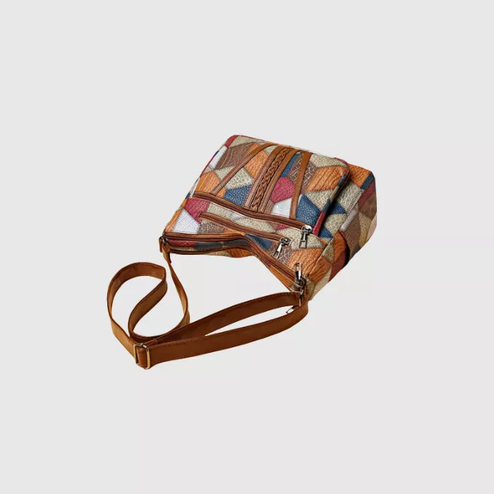 Vintage Women Crossbody Shoulder Bag – Multi-Pocket Fashion Handbag 02
