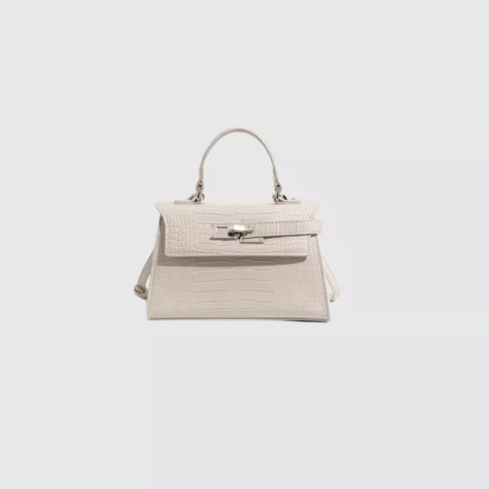 Crocodile Pattern PU Leather Shoulder Bag – Elegant Daily Handbag pic 3