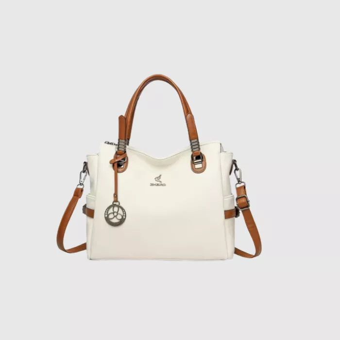 Luxury Soft Leather Woman Tote Bag 01