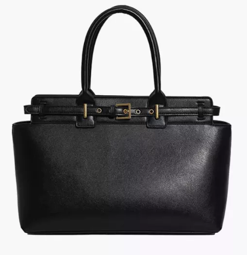 Women Large Top-Handle Tote โ Retro Luxury Designer Handbag pic 3
